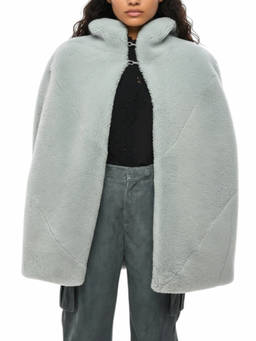 Rick Owens - Sky Blue Solid Hood Jacket (S)