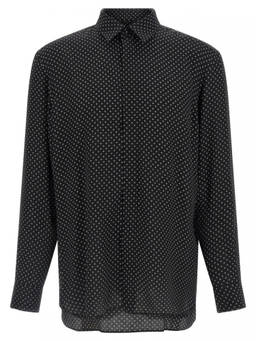 Tom Ford - Black Regular Printed Shirt