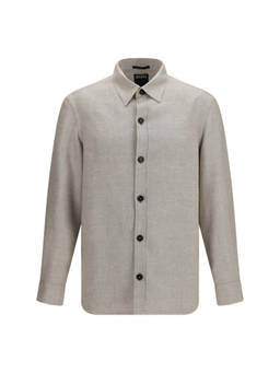 Zegna - Grey Regular Overshirt