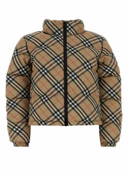 Burberry - Beige Check Jacket