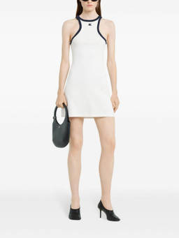 Courreges - White Cotton Scuba Dress