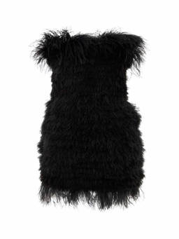 Sportmax - Black Avocado Mini Dress (S)