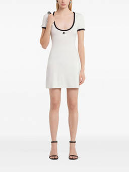Courreges - White Holistic Mini Dress