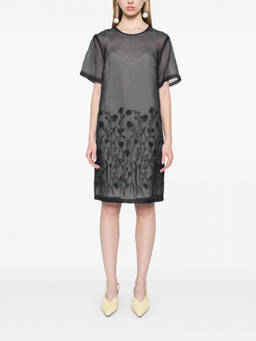 Parosh - Black Sorgente Midi Dress (M)