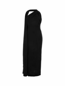 Loewe - Black Satin Long Dress (M)