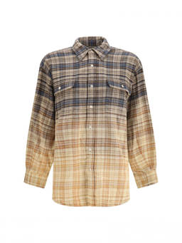 R13 - Multicolor Relaxed Plaid Shirt (XS)