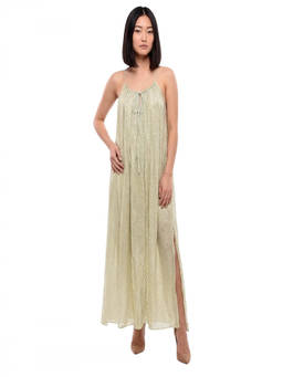 Stella McCartney - Green Textured Maxi Dress