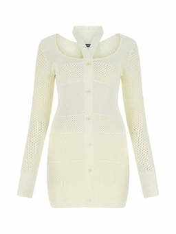 Andreadamo - Stretch Viscose Blend Dress (S/M)
