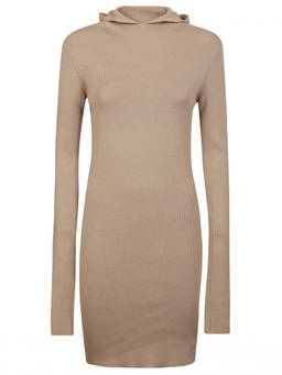 Fendi - Brown Wool Mini Dress