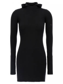 Fendi - Black Hooded Dress