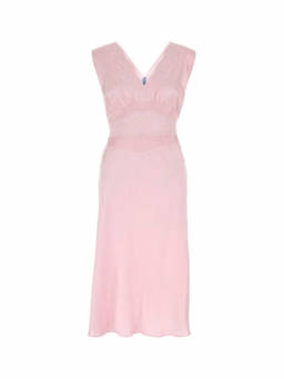 PRADA - Pink Satin Dress (S)