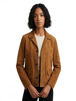 PRADA - Brown Notched Lapel Jacket (2XL)