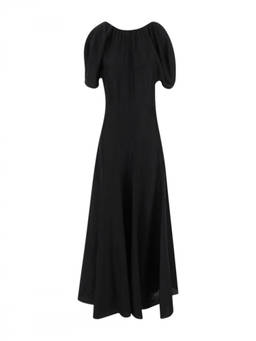 TORY BURCH - Black Viscose Dress