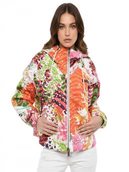 Dsquared2 - Multicolor Printed Hood Jacket (XS)