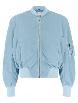 THE ATTICO - Light Blue Bomber Jacket (XS)
