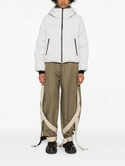 Herno - White Hooded Quilted Jacket (M)