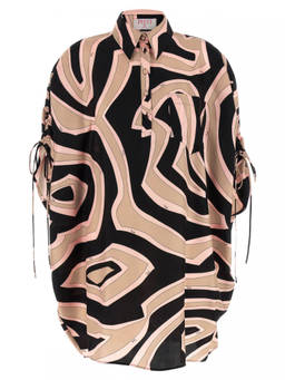 Pucci - Multicolor Short Kaftan Dress (M)