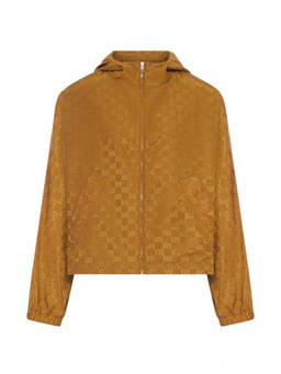 Gucci - Mustard Logo Hood Jacket