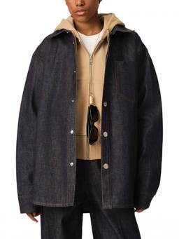AMI Paris - Indigo Relaxed Overshirt