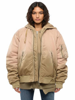 Diesel - Dark Green Ombre Hood Jacket (XL)