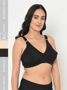 Curvy Love - Plus Size Full Coverage Everyday Bra (Pack of 2)