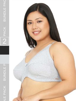 Curvy Love - Plus Size Full Coverage Everyday Bra (Pack of 2)