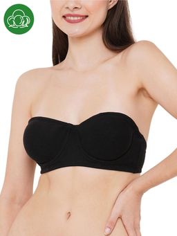 Inner Sense - Organic Cotton Antimicrobial Non-Padded Strapless Bra