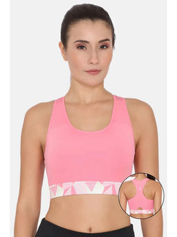 Zivame - Zelocity Quick Dry Sports Bra With Removable Padding