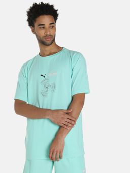 Puma - Mercedes Amg Petronas Motosports Statement Mens Green T-shirt