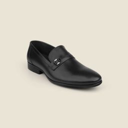 Metro - Men Black Loafers