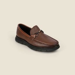 Metro - Men Brown Loafers