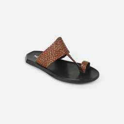 Mochi - Men's Tan Ethnic Sandals