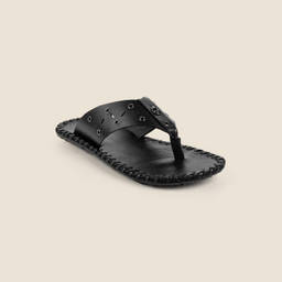 Metro - Mens Black Sandals