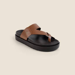Metro - Men Tan Casual Sandals