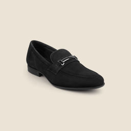 Metro - Men Black Loafers