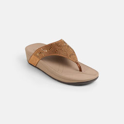 Mochi - Antique Tan Women's Synthetic Casual Sandals