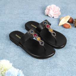 Mochi - Women Open Toe Flats