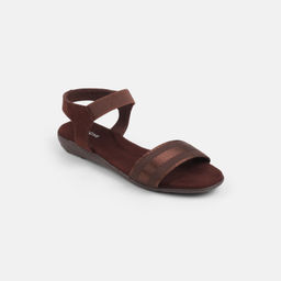 Mochi - Brown Elevated Womens Sandals