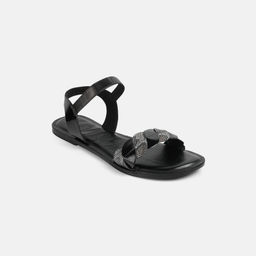 Mochi - Women's Black Sandals