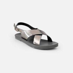 Mochi - Women Silver Sandals