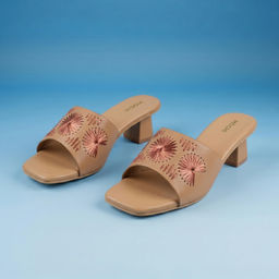 Mochi - Women's Beige Casual - Heels