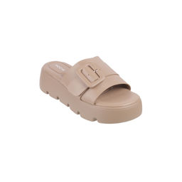 Mochi - Women Beige Casual Sandals
