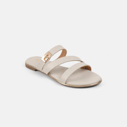 Mochi - Women Beige Casual Flats