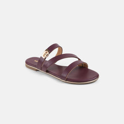 Mochi - Women Wine Casual Flats