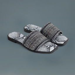 Mochi - Women's Grey Flats