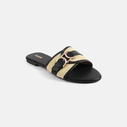 Mochi - Women Black Casual Flats