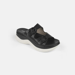 Mochi - Women Black Casual Sandals