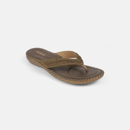 Mochi - Women 'S Gold Casual Flats