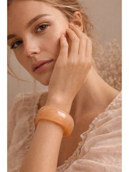 Niska - Rasin Beige Square Shaped Bangle
