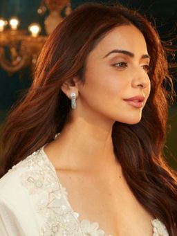 Accessher - Silver-Tone Faux Pearl Mini Hoop Stud Earrings